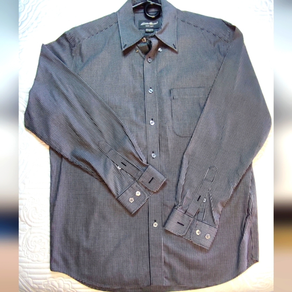 Eddie Bauer Wrinkle Resistant Long Sleeve Men's  #32
